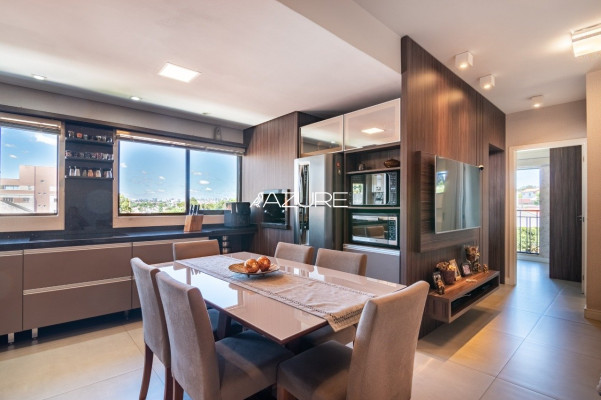 Apartamento porteira fechada, 2q, no Bacacheri