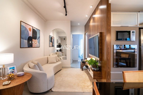 Apartamento semi mobiliado, 2quartos, no Bacacheri