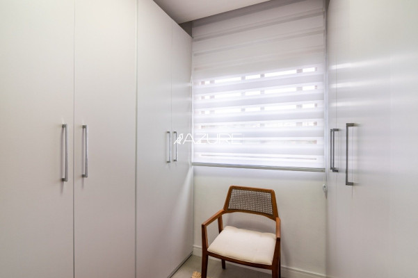 Apartamento semi mobiliado, 2quartos, no Bacacheri