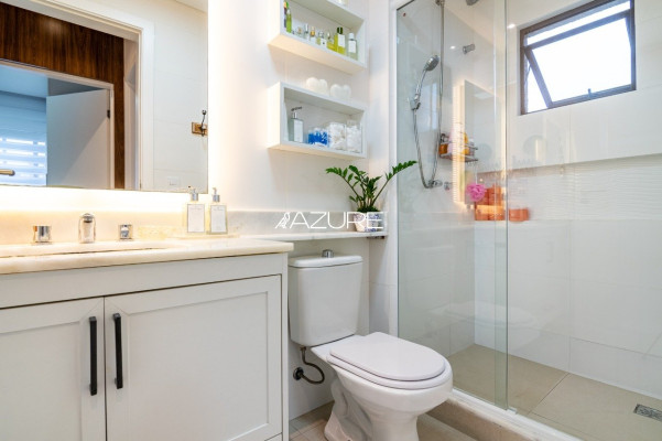 Apartamento semi mobiliado, 2quartos, no Bacacheri