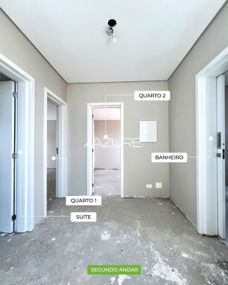 Triplex com 3 quartos em Santa Felicidade