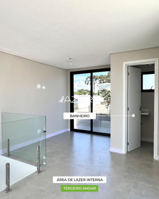 Triplex com 3 quartos em Santa Felicidade